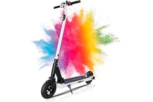 QnQ E Scooter, 2025 8 Zoll Faltbarer Roller, 500 W/20 km/h Motor, 15 km Reichweite, pannensichere Wabenreifen, Kinder und Jugendliche.