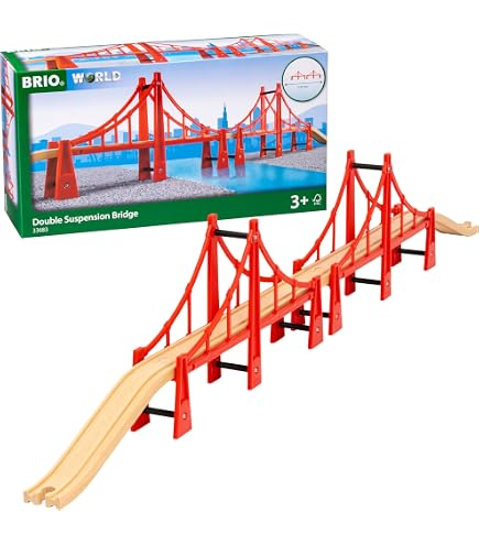 Holz-Eisenbahn Zubehör – Brücke Für Spielzeugzug, Kreatives Track-Layout-Set