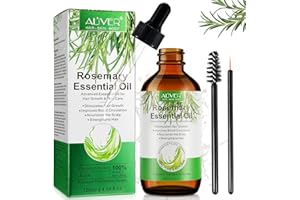 PLOBRT RosmarinöL Haare 120ml, Rosemary Oil For Hair, Rosmarin öL Haarwachstum Anregen, StäRkt Das Haar, RosmarinöL Bio FüR Das Wachstum Von Augenbrauen Und Wimpern