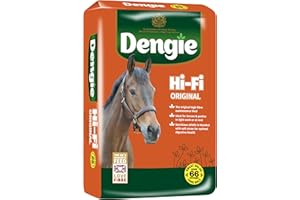 Dengie Hi Fi Original 20kg Horse Feed - High Fibre Chaff - Nutritious Straw & Alfalfa Blend - Leisure Horse Food