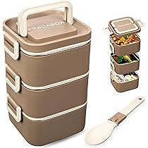 FRADABOX® Bento Lunchbox Elliot 2400 ml, 3 etages met FRADABOX® Bento Lunchbox Elliot 2400 ml, 3 etages met