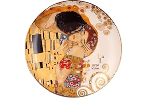 Goebel Piatto da parete Gustav Klimt - Il bacio, Artis Orbis, Fine Bone China, 21 cm
