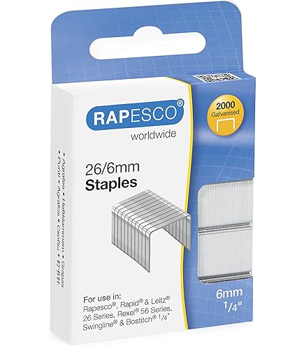 Leitz Heftklammern 26/6 - 2000 Stück Im 2er Pack