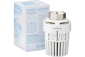 Thermostat Oventrop Uni LH M30 x 1,5 avec réglage zéro 7-28 °C, l'emballage peut varier