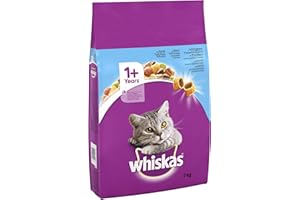 Whiskas Adult 1+ Karma dla Kotów, Tuńczyk, 7 kg