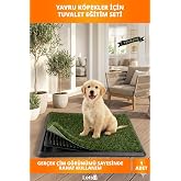 Letsii Ger&ccedil;ek &Ccedil;im G&ouml;r&uuml;n&uuml;ml&uuml; 3 Tabakalı Yavru K&ouml;pek Tuvalet Eğitim Seti, Su Ge&ccedil;irmez, 47x34 cm