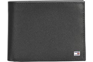 Tommy Hilfiger Uomo Portafoglio Eton con Scomparto Monete