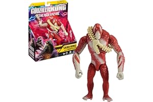 MONSTERVERSE Godzilla x Kong: The New Empire, 6-Inch Skar King Action Figure Toy, Iconic Collectable Movie Character, Includes Bone Whiplash Weapon, Toy Suitable for Ages 4 Years+
