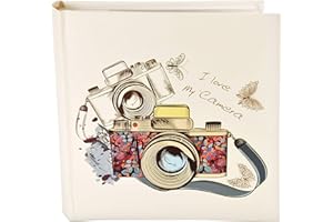 Mascagni Album Fotografico 100 Foto 13x19 Portafoto Spazio memo s478 Love My Camera in Due Fantasie