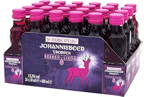 St. Hubertus-Tropfen Johannisbeere Likör (24 x 0.02 l)