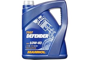 Original MANNOL 1x5 Liter Defender 10W-40 API SL/CF Öl Motoröl MN7507-5
