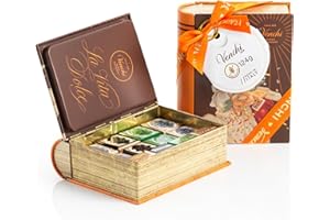 Venchi - Mini Libro con Cioccolatini Cremini Assortiti, 127g - Idea Regalo - Senza Glutine