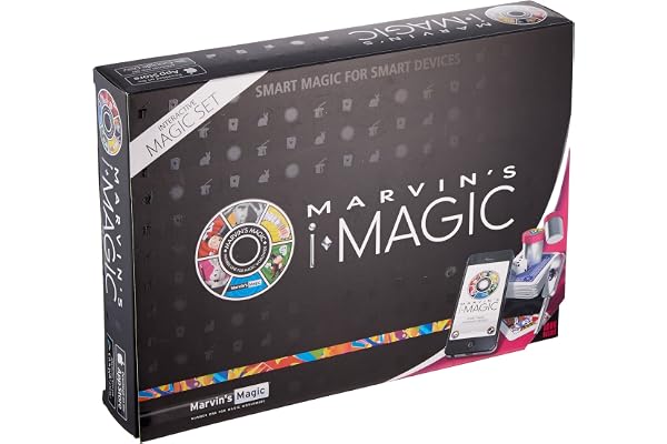 Marvin's iMagic Boîte interactive de tours – Superbe ensemble magique intelligent pour smartphones et appareils intelligents (compatible avec les appareils Apple et Android) Professional Magic simplifié