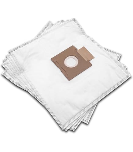 10 Sacchetti + Filtro PakTrade Per IMETEC 1400 We, BS 82/1 E Modelli Swirl EIO – Microfibra Multistrato - 5