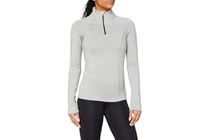 AURIQUE Veste de Course à Pied Anti-humidité 1/4 zippée Femme