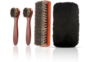 LEISLAM Cepillo Zapatos,Kit Limpieza Zapatillas,Cepillo Limpieza,Limpiar Zapatillas,Cepillo Zapatos,Shoes Brush,Cepillo Limpiador De Zapatos,Cepillo para Lavar Zapatos,Zapato De Cepillo,Juego de 4 Piezas