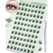 Clusters Press On Lashes Senza Colla Necessaria Ciglia - Foto 6