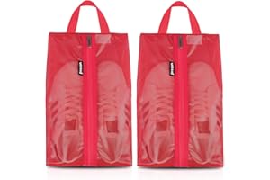 Prezon Podróżna torba na buty, wodoodporna siatka TPU, wytrzymały zamek błyskawiczny YKK, odporny na zabrudzenia worek na buty, organizer na buty, torba na buty z zamkiem błyskawicznym, na podróż lub