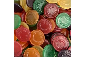 Smiley Faces Retro Sweet Shop Jar by The Gourmet Sweet Company