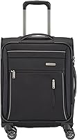 Travelite CAPRI 4 Rad Trolley S, Schwarz, 89847-01 Bagaglio a mano, 55 cm, 38 liters, Nero (Schwarz)