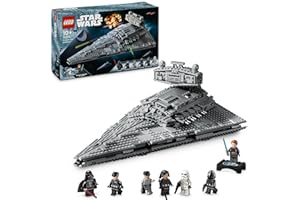 LEGO Star Wars 75394 Imperialer Sternzerstörer – Raumschiff-Spielzeug mit detailliertem Innenraum und 7 Minifiguren – Geburtstagsgeschenk für Jungs ab 10 Jahren und Erwachsene Fans