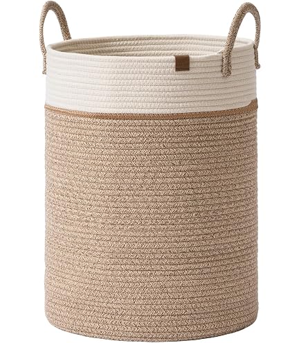Paniers de rangement pour bébé, paniers en toile Osuter 60L (pour vêtements de bébé), paniers de rangement pour enfants, sacs à linge pliables, grands paniers à linge, paniers à linge pliables, panier