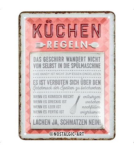 Blechschild Paris – 20x25 Cm, Vintage Design Mit Eiffelturm & Metro, Shabby Chic