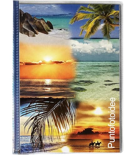 Lot De 12 Albums Photos 10x15 Cm - 432 Poches Transparentes - Motifs Assortis