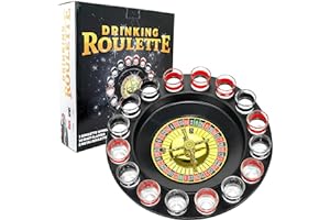 FAIRLY ODD NOVELTIES Drinking Roulette incl. 16 shot glasses