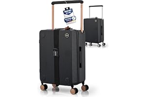 EXPLOORE Handgepäck Koffer Trolley-Leicht,klein,Koffer Handgepäck Trolley mit 4 Rädern,Carry on Luggage mit TSA-Schloss,BusinessTrolley