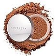 COVER FX Illuminating Setting Powder - Shade Deep - Radiant Loose Makeup Finishing Powder - Lock in Makeup - Blurs Fine Lines - Full Size