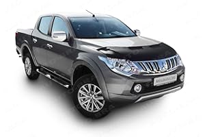 AUTO-BRA AB-00824 Bonnet Bra compatible with Mitsubishi L200 Triton, Fullback, RAM 1200 since 2015 CAR BONNET BRA COVER PROTECTOR TUNING