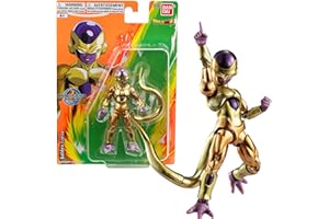 Dragon Ball Evolve Golden Frieza Action Figure - 12.5cm Dragon Ball Super Anime Toy - Bandai Collectible Action Figure - Anime Gifts for Fans