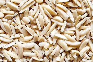 DORIMED Mandeln gesplittert | Mandelstangen 1 kg | Mandelsplitter, Mandel Sticks | Mandeln Naturbelassen | Laminierte Mandelnüsse | Mandel in Stücken | Ideal für kulinarische Ausarbeitungen Silbermandeln