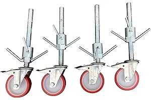 TOPTOWER Classic Scaffold Tower Adjustable Castors (set of 4)