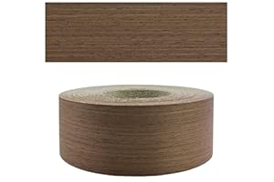 Mprofi MT® - Moldura Adhesiva y Madera Cinta de Canto Wengué | 45mm x 5m | Cantos Para Madera | Protector Bordes para Estanterías, Muebles y Paneles | Canto Termoadhesivo Duradero | Espesor 0,50mm