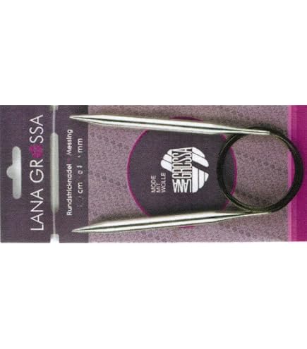 Lana Grossa Rundstricknadel Aus Birkenholz – Farbig, Ergonomisch & Ideal Für Pullis & Schals