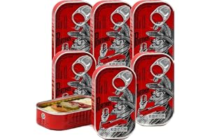Porthos Krydddade sardiner i pikant olivolja 6 x 125 g/Portugal