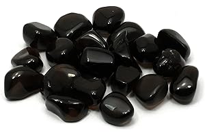 CrystalAge Apache Tears Tumble Stone (15-20mm) - Single Stone