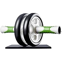 Ultrasport Addominale Allenatore AB roller, incl. tappetino ginocchia, allenamento per uomini e donne Rullo per muscoli addom