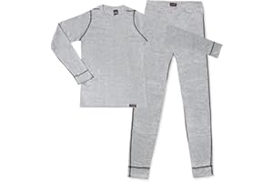 CFLEX Kinder Ski- & Thermowäsche Set - Warme Unterwäsche Langarm POLARDRY