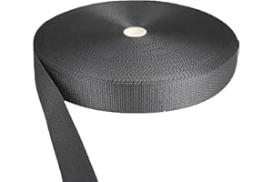 Tukan-tex Sangle polypropylène Noir 30 mm x 50 mètres