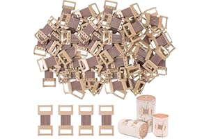 WQNNQW 100 Pièces Bande De Contention, Clips De Bandage Élastique,Clips Élastiques En Métal,Clips Élastiques En Métal,Clips De Fixation Remplaçables,Pour Différents Types De Bandages