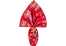 Lindt LINDOR Huevo de Pascua Chocolate con leche, relleno de Lindor, regalo, figura de pascua, cremoso y suave, 120gr
