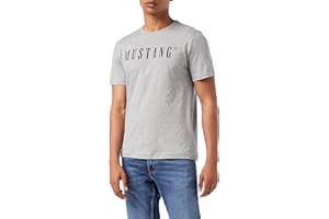 MUSTANG Koszulka Mężczyźni Alex C LOGO Tee 1013221-4140