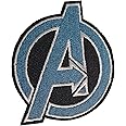 Fat-catz-copy-catz Avenger's Assemble Logo Super Hero Captain America Embroidered Patch Badge Iron or Sew on Patch 7cm Diameter