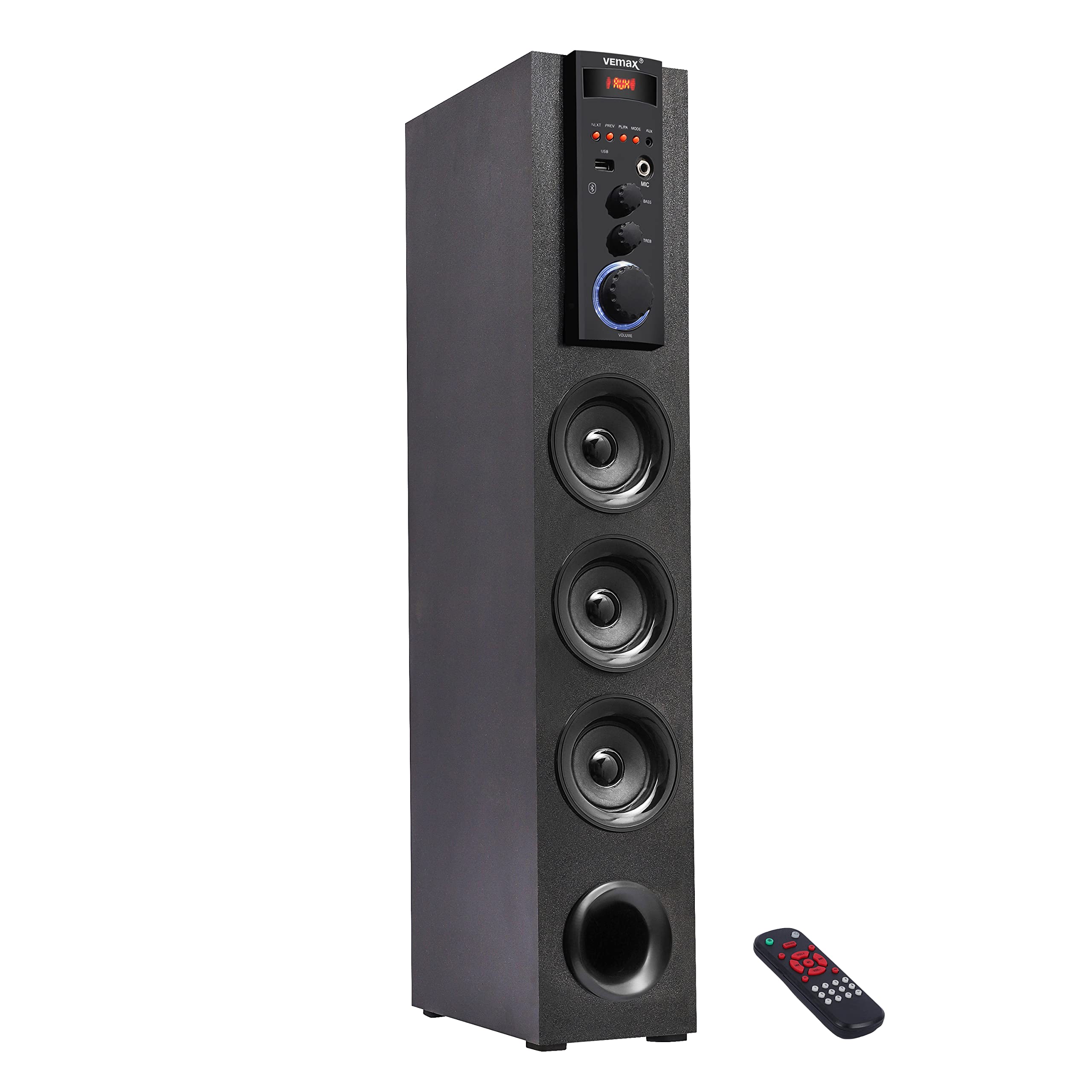 VEmax Vent 60W Tower Home Theatre System Review: Karaoke MIC Support & Wireless Bluetooth