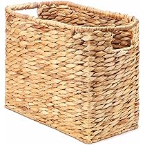 Jorzer Zeitschriftenständer Aus Baumwollseil - Boho Korb Für Bücher & Zeitungen
