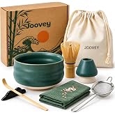 JOOVEY Ceremonial Matcha Kit for Preparing Tea, Bowl 510 ml, Green, 8 | Matcha Complete Kit, For Beginners and Tea Lovers, Ja