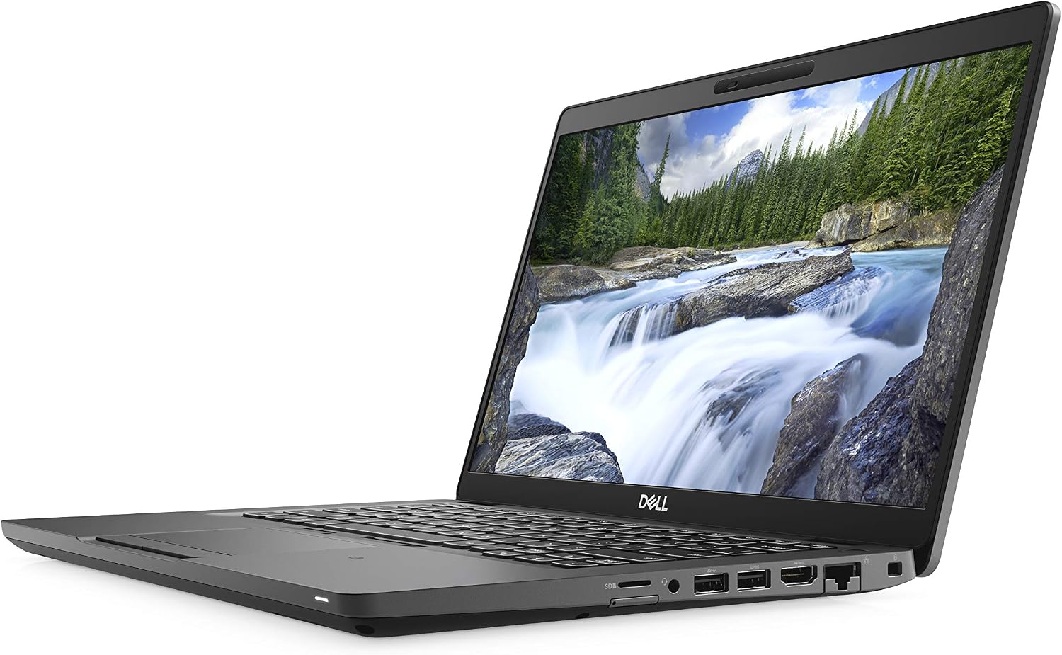 Dell Latitude 5400 14.0" Laptop, Intel i5-8365U, 16GB Ram, 512GB SSD, Windows 11 Pro, Black (Renewed)